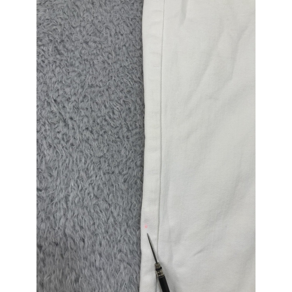 American Eagle Jeans Womens 12 (33x28) White Jegging Super Super Stretch *Flaw - Picture 3 of 10